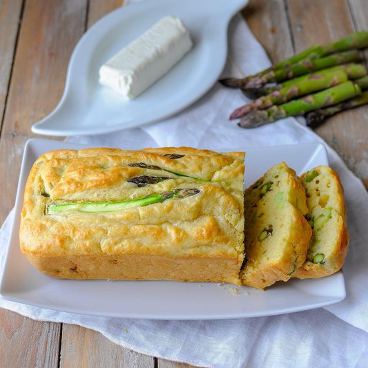 Torta salata con Asparagi e Caprino